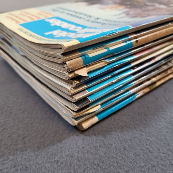 MODEL RAILROADER Magazine Lot 1983 Feb-Dec Monthly Set Vintage Trains Collectors - Picture 2 of 16